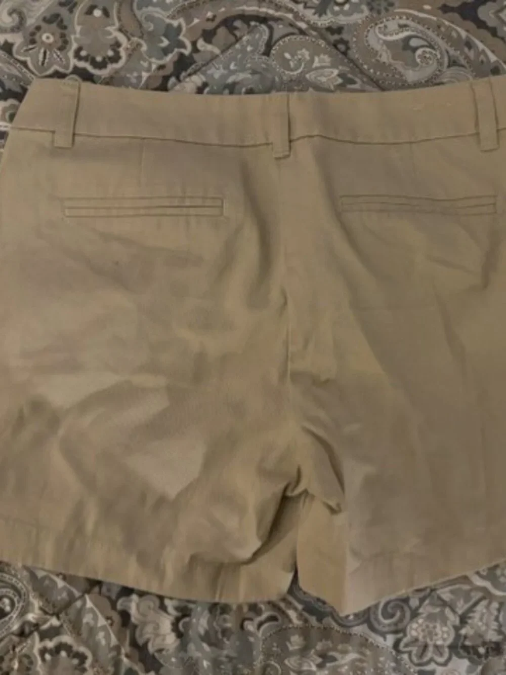 J Crew Factory Khaki Shorts size 8 - Picture 2 of 4